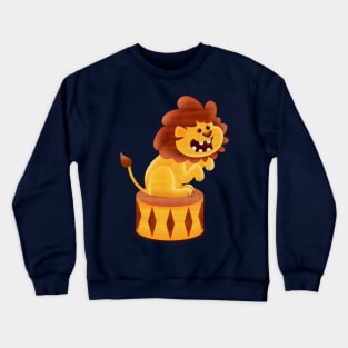 Cute Lion Crewneck Sweatshirt